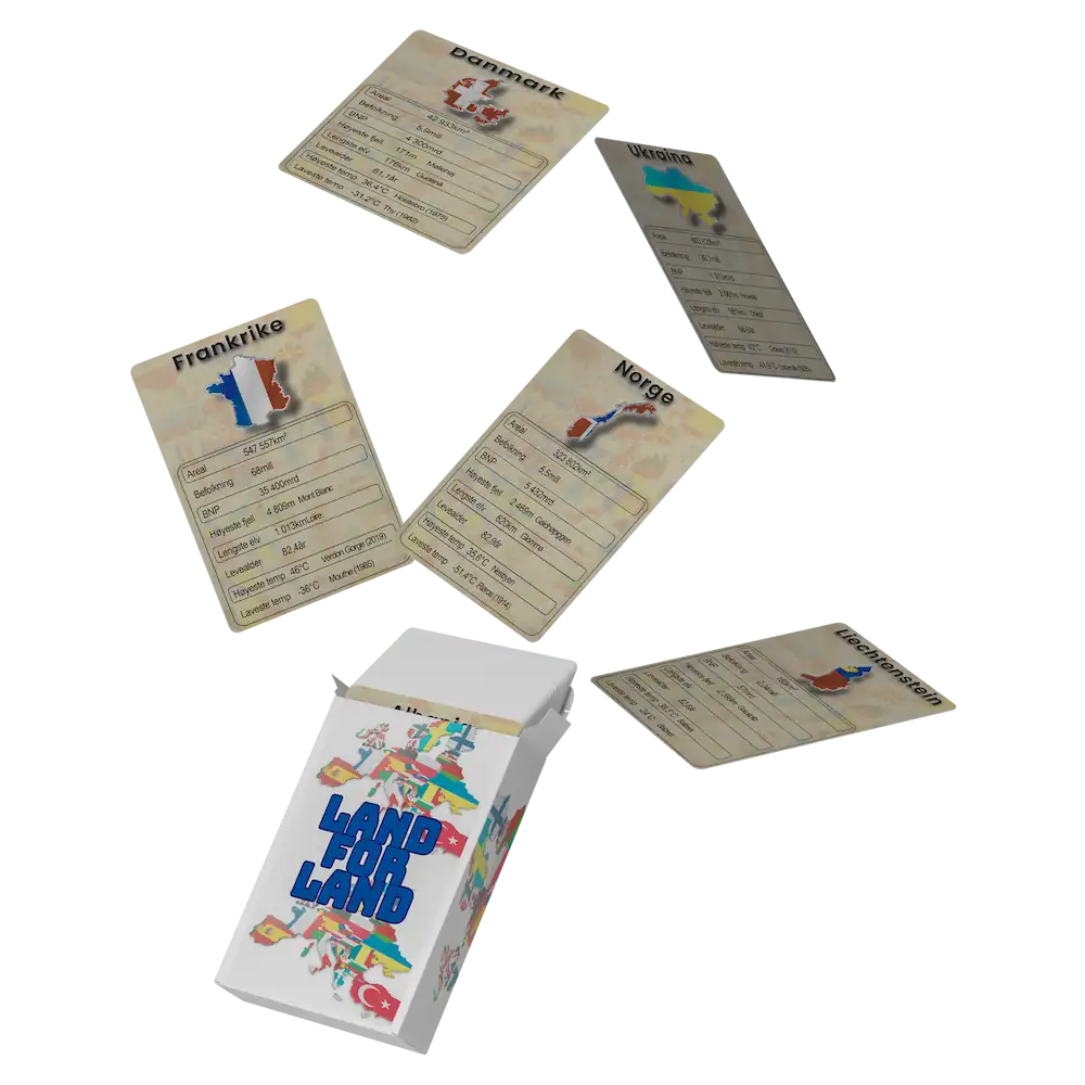 Spillpakke - 5 spill som passer fra 6 - 100 år