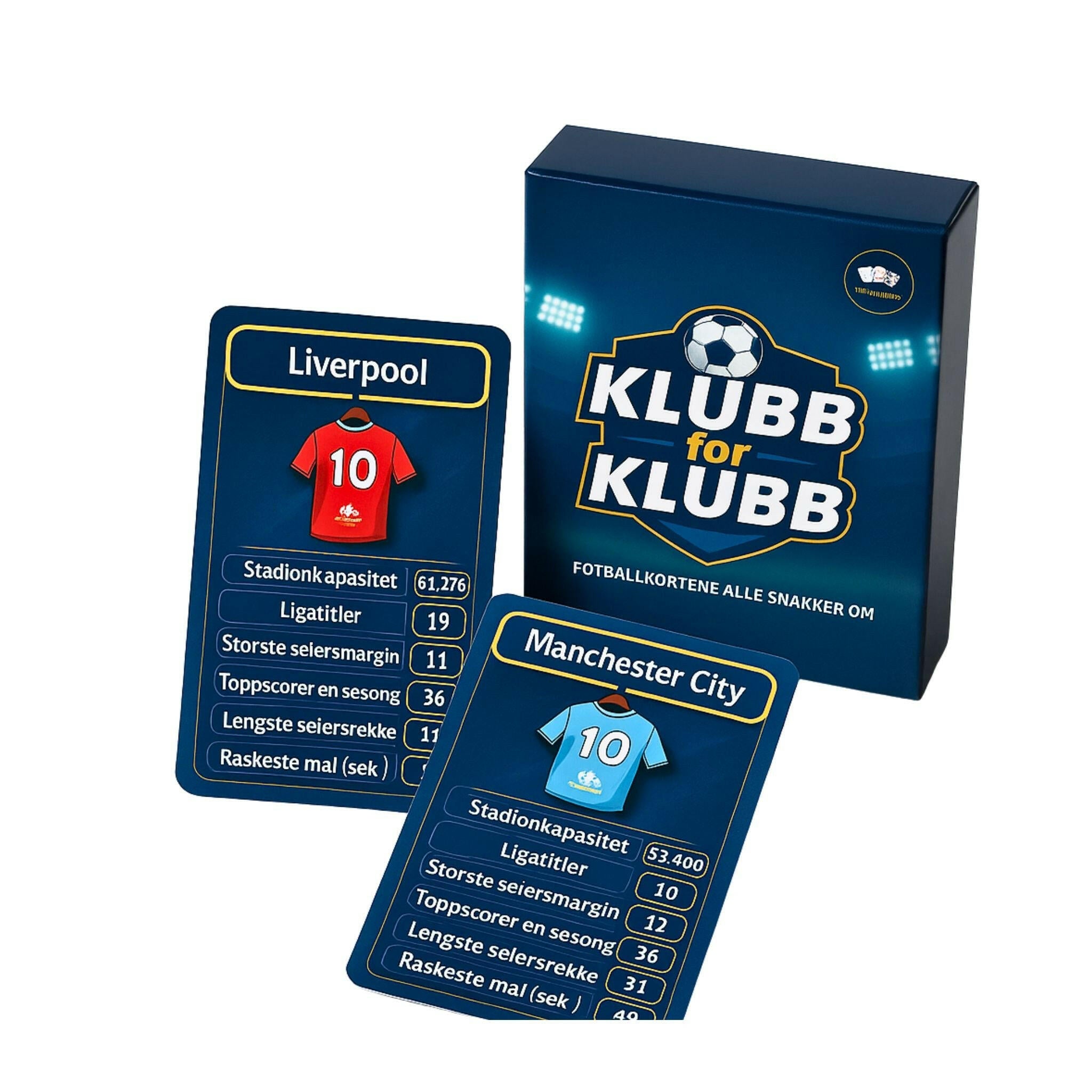 Klubb for klubb - Fotballkortene alle snakker om! Spillerne