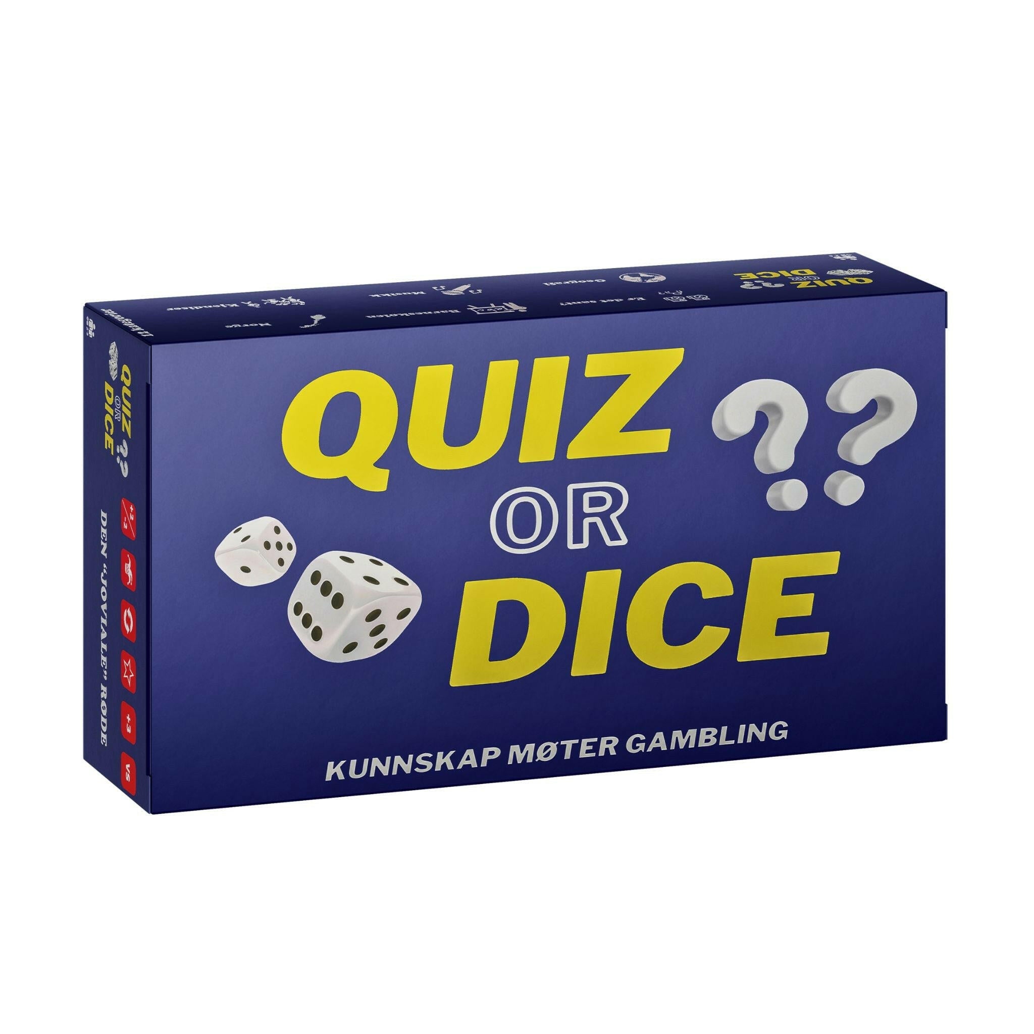 Quiz or Dice – sosialt brettspill for voksne Spillerne