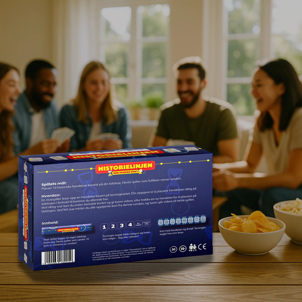 Historielinjen – quizspill om hendelser Spillerne