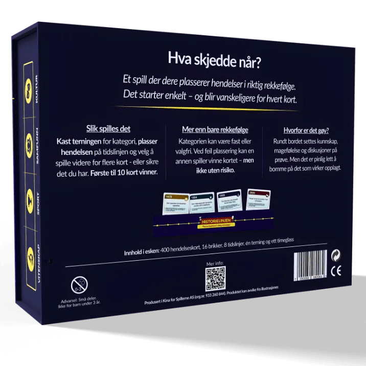 Historielinjen 2.0BrettspillSpillerne