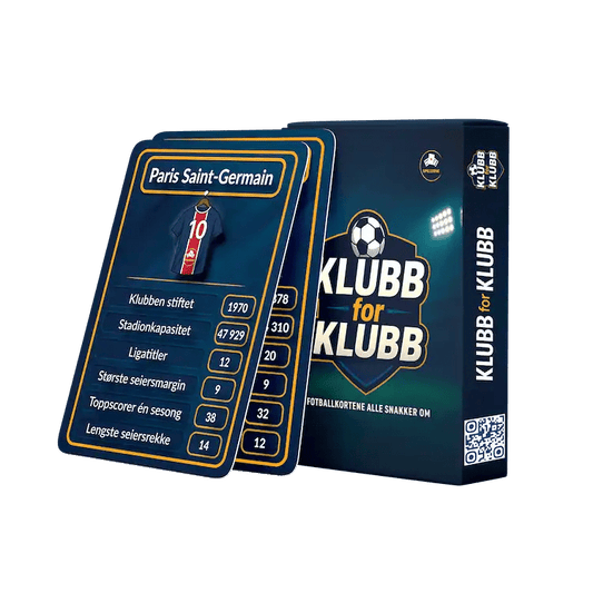 Klubb for klubb - Fotballkortene alle snakker om!KortspillSpillerne