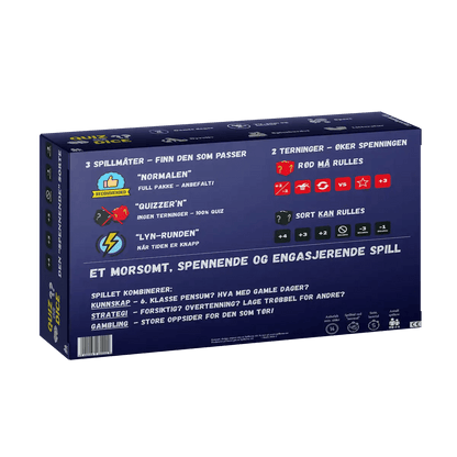 Quiz or Dice – Quizspillet som alltid overraskerBrettspillSpillerne